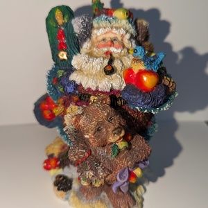 Vintage Crinkle Claus Grizzly Bear Helper Limited Addition